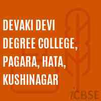 Devaki Devi Degree College - DDDC